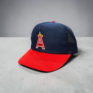 Anaheim Angels MLB Blue and Red Hat